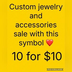 Elegant Red Heart Jewelry